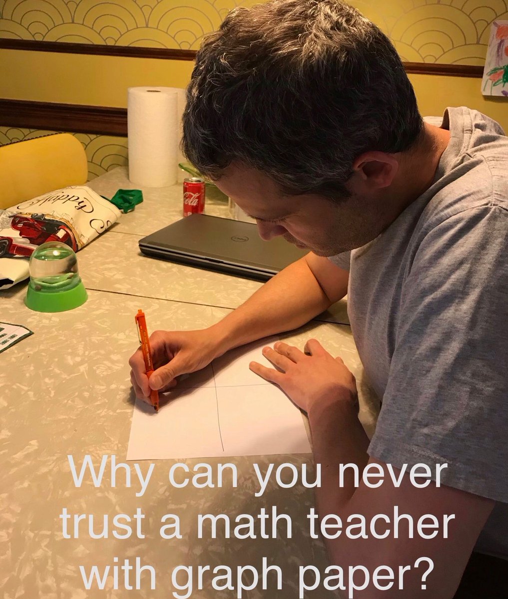 slanews's tweet photo. Mr. Latimer misses making "math dad" jokes in class, so he's taking them to Twitter! #SLACares #scienceleadershipacademy https://t.co/8jeRpx1ejC