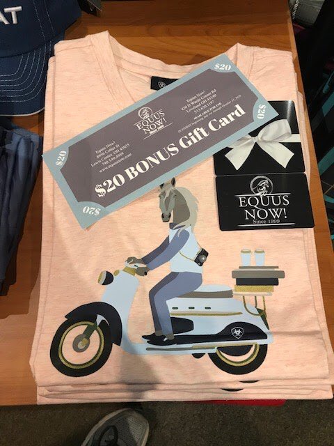 EquusNow's tweet photo. Earn a $20 Bonus Gift Card with each $100 Gift Card purchased https://t.co/XpPbHJhqUr