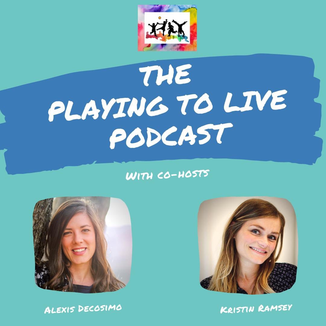 Playing_to_Live's tweet photo. Art therapists, @C_Alexis_D &amp; Kristin, began working together in 2014 to bring art and play to children and families in crisis. Listen to our first episode to learn more about them and their plans for the podcast! https://t.co/M0cct59bAh