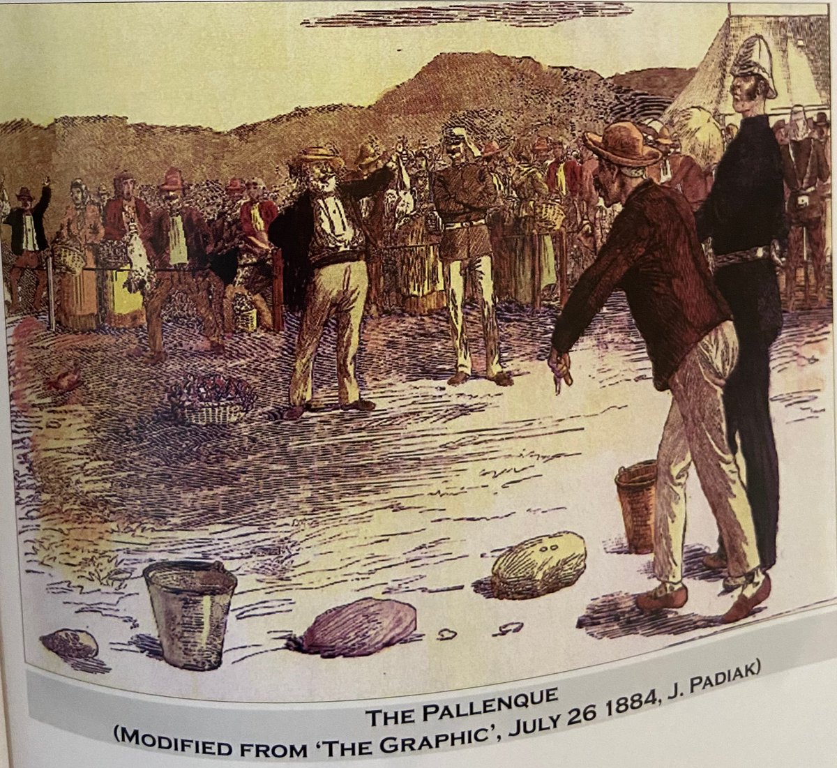 Some Strange Rules- Merchandise handled with iron tongs- Money immersed in vinegar - "The Pallenque" - a neutral strip of land created between Gibraltar and Spain where either side would place goods in the middle, retreat and allow their trading partners to collect (11/17)