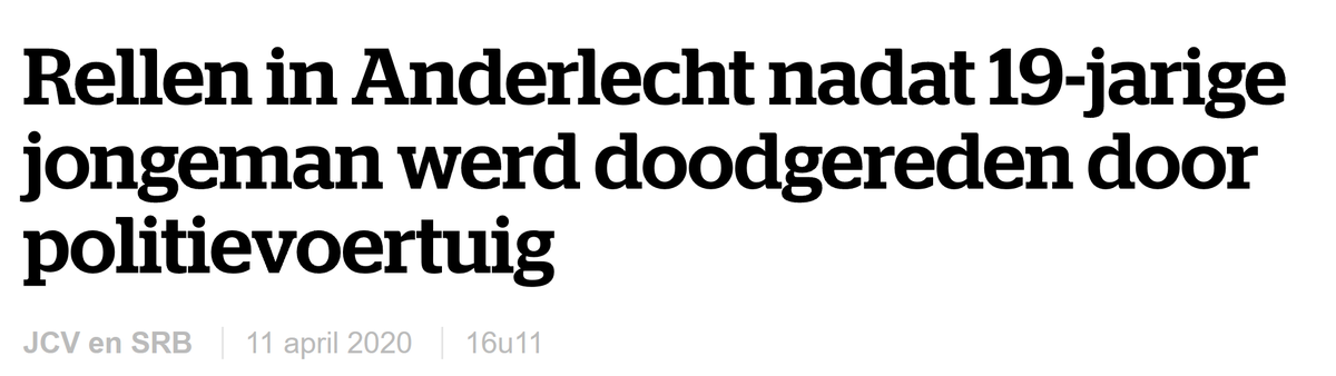 KrisCoMedie's tweet photo. Een vriend komt te overlijden door eigen schuld, wegvluchten van een controle en met je scooter frontaal inrijden op 'n ander politievoertuig en dus ga je met tientallen jongeren rellen en agenten bekogelen? Wanneer gaat het daarover eens in #TerzakeTV of #DeAfspraak? #Anderlecht https://t.co/LmmRzyl86T