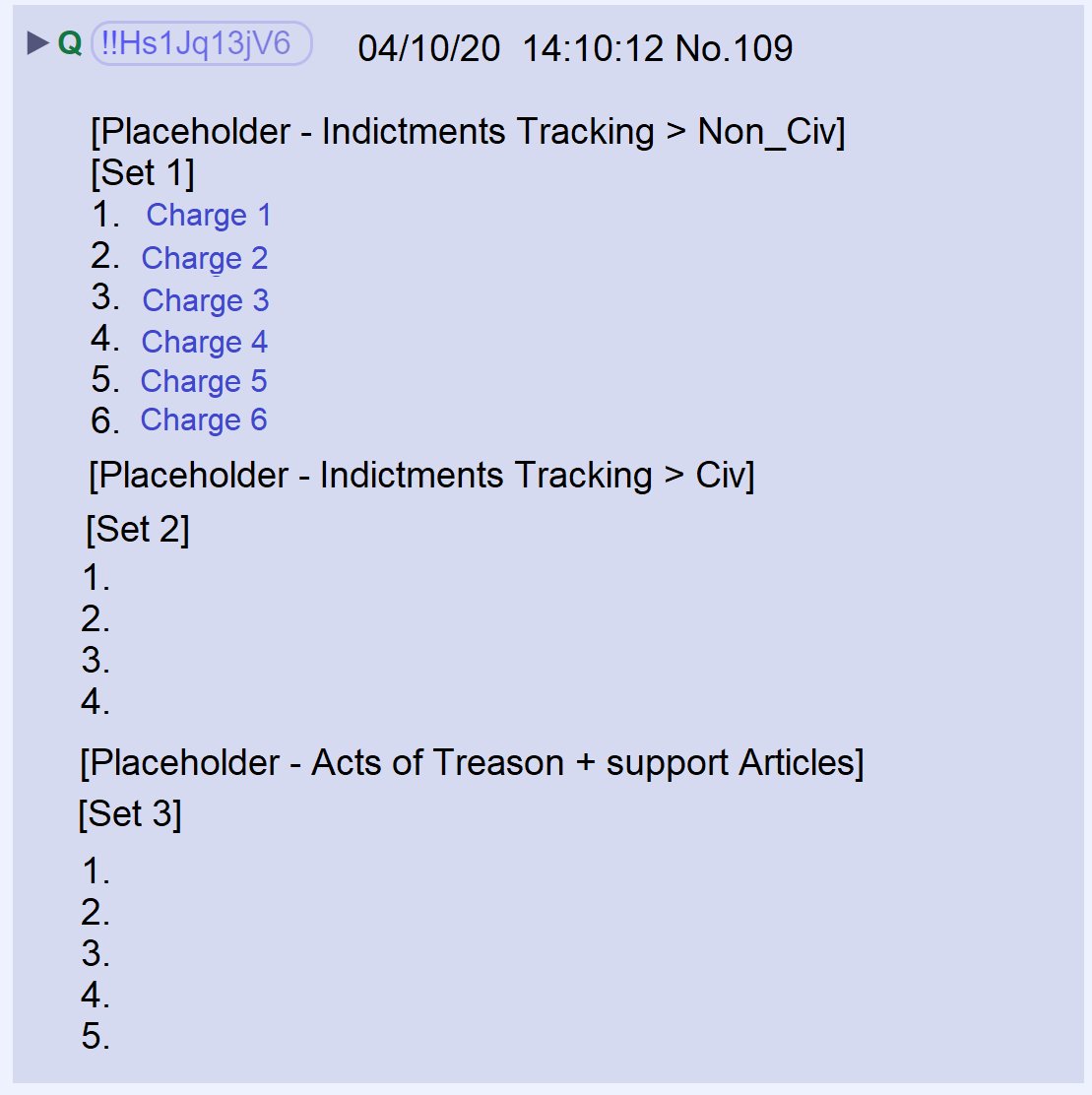 57) If my theory is correct, the placeholders might look something like this as indictments are unsealed. (This is just speculation.)