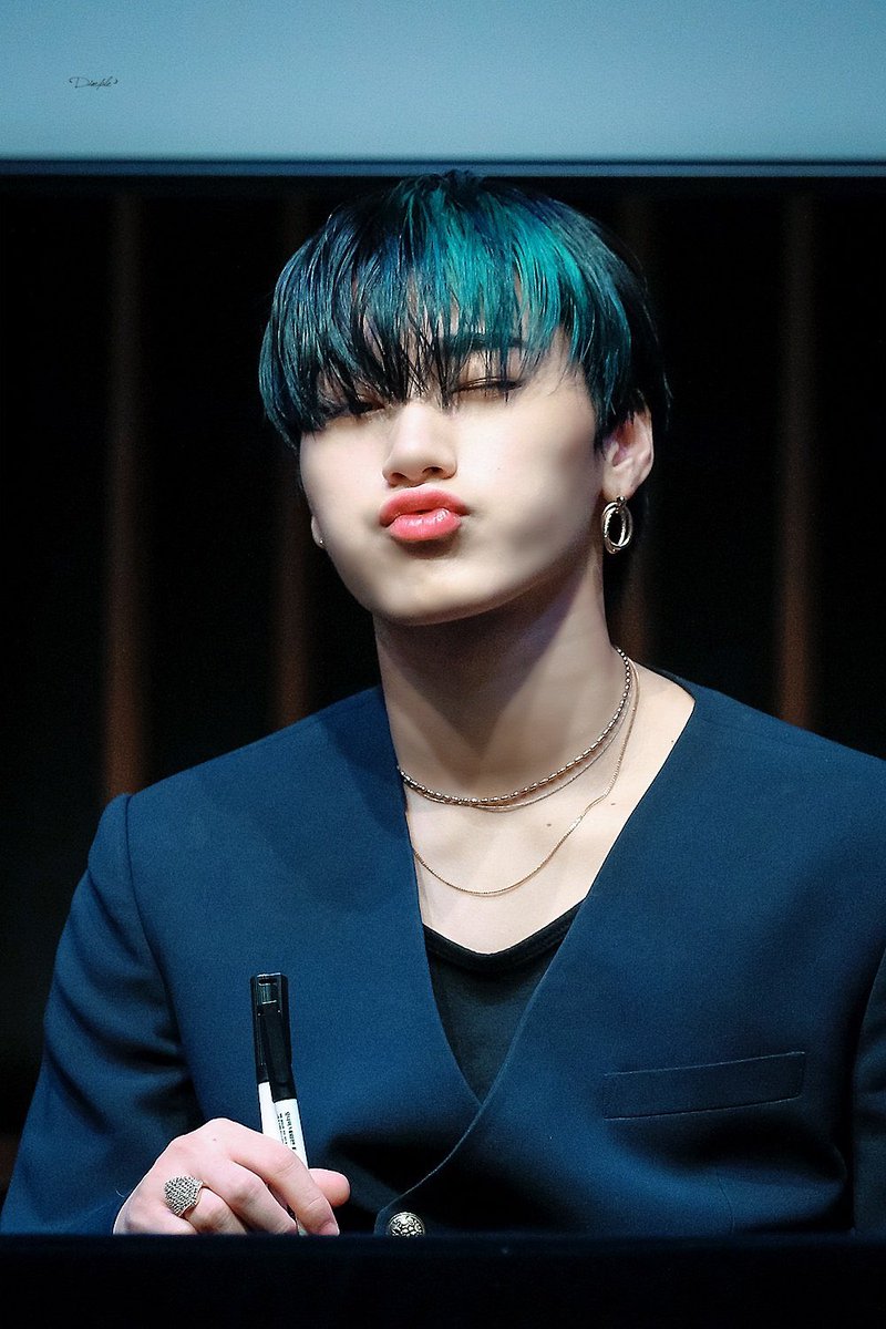 san's kissy face; a thread bc he has the cutest pout꒰  #SAN  #최산  #ATEEZ  #에이티즈 ꒱