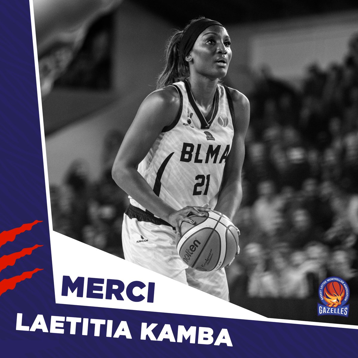 BasketLMA's tweet photo. 🙏 Merci @Laatisha87, et bonne continuation 💙
➡️ Plus d'infos : https://t.co/DFLbKcMGpF
#BLMA #GoGazelles🔵⚪️ https://t.co/gK887FxBxh