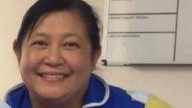 RIP NHS heroine Leilani Dayrit, 47. The nurse, from the Philipinnes, was based at St Cross Hospital in Rugby. She was self-isolating at home when she died last week. "My mum was selfless until the very end" says her daughter Mary Dayrit 19.  #NHSheroes  https://www.bbc.co.uk/news/uk-england-coventry-warwickshire-52244854