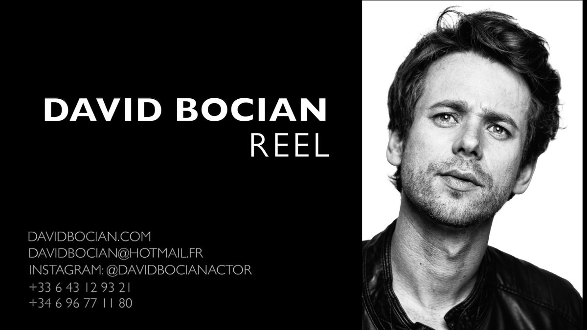 🇫🇷🎬 COMPILATION DE MES DERNIERS PROJETS EN FRANÇAIS  

➨ vimeo.com/282097305 🎥

🇪🇸 COMPILACIÓN DE MIS ÚLTIMOS PROYECTOS EN FRANCÉS

🇺🇸 COMPILATION OF MY LATEST POJECTS IN FRENCH

#acteur #actor #actorfrances #cinema #davidbocian #reel