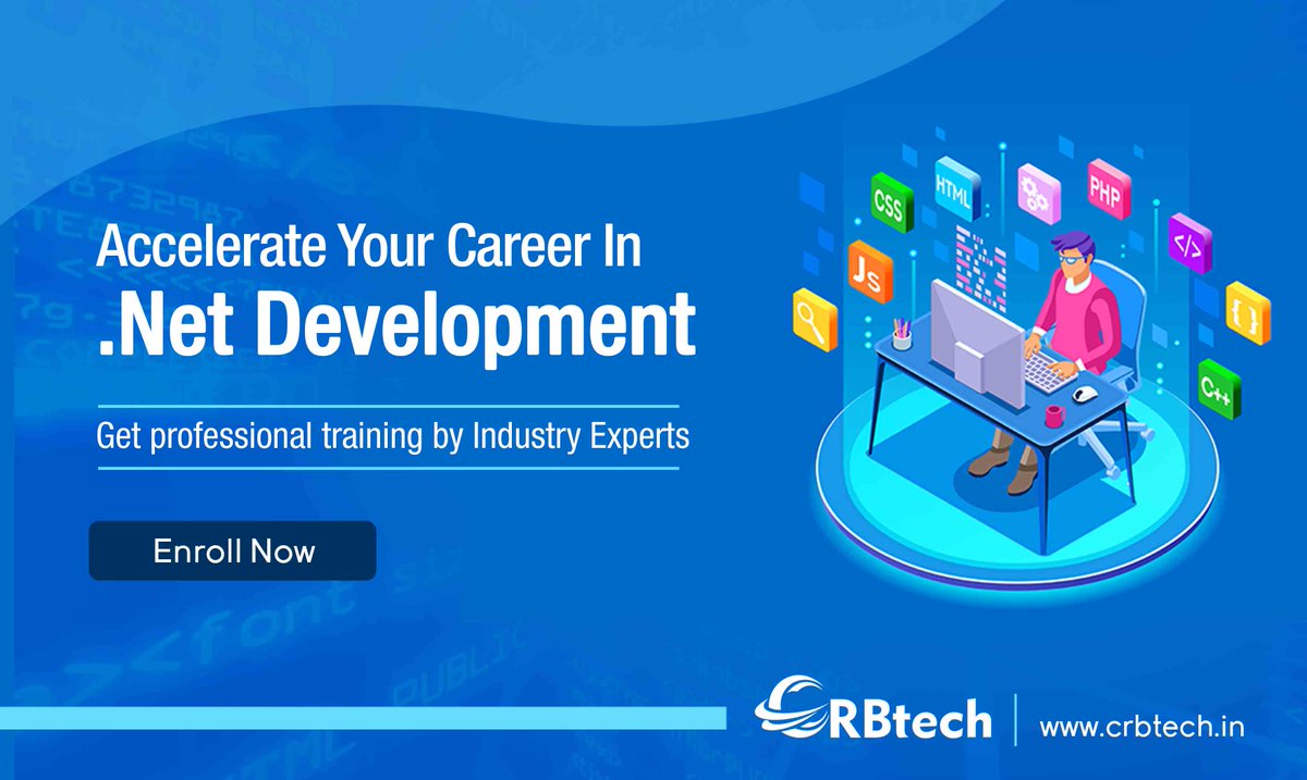 CRB_Tech's tweet image. Be a Dot Net Programmer and boost up your career. It is a powerful language to learn. 

Reach Us at crbtech.in | info@crbtech.in

Contact Us 👉+91 7030954119 / 9607986053

#programming #programminglearning #CRBtech #dotnetdevelopment #crbtech