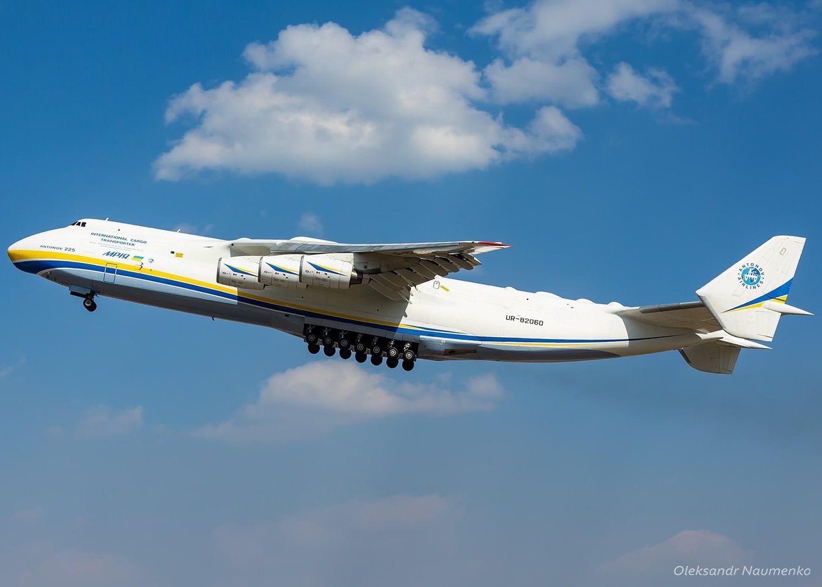 AeronewsGlobal's tweet photo. Back in business! Today, the mighty @AntonovCompany An-225 took off to China (via Almaty) to bring medical supplies to Poland, where it will land on Tuesday. Photos: Oleksandr Naumenko (1/2). https://t.co/ShRKcuKsC1 @AirlinesAntonov https://t.co/q4mX2ngbV7