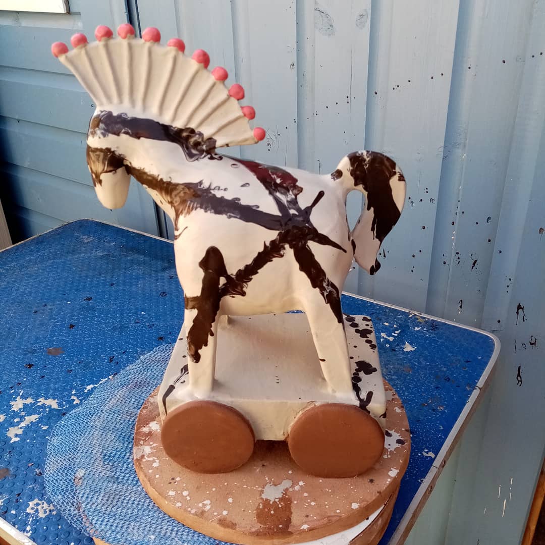 Trojan horse slipware fun