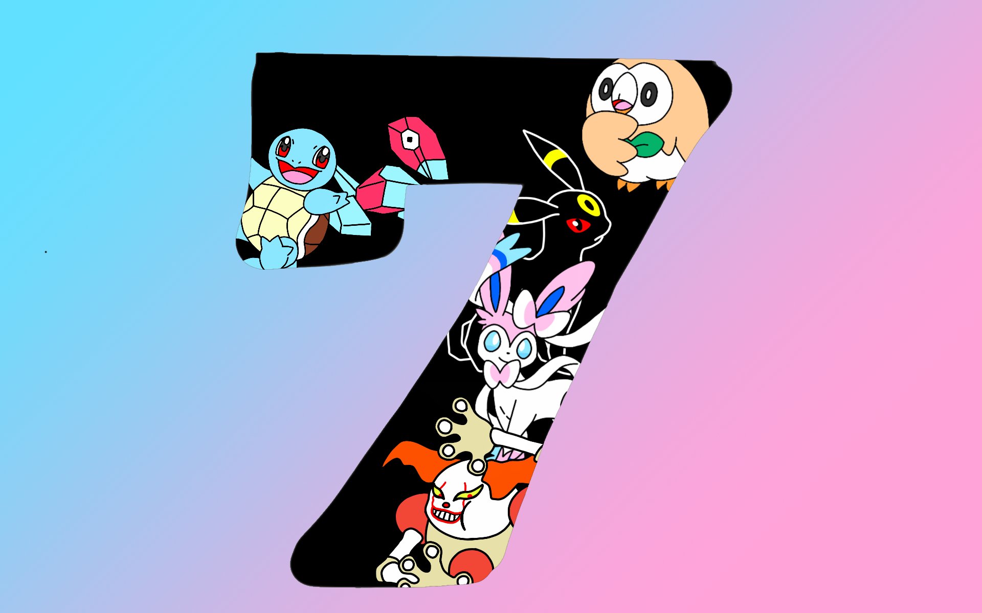 Reo せぶーんコンテストデジタル お題が7だったので7の中に7に関わるポケモンを描きました ゼニガメ 図鑑番号7番 ポリゴン ゲームセンターの スロット 777 モクロー 7世代の御三家 ニンフィア 図鑑番号700番 ブラッキー せぶーんさんが好きなブイズ Reo せぶーんコンテストデジタル お題が7だったので7の中に7に関わるポケモンを描きました ゼニガメ 図鑑番号7番 ポリゴン ゲームセンターの スロット 777 モクロー 7世代の御三家 ニンフィア 図鑑番号700番 ブラッキー せぶーんさんが好きなブイズ