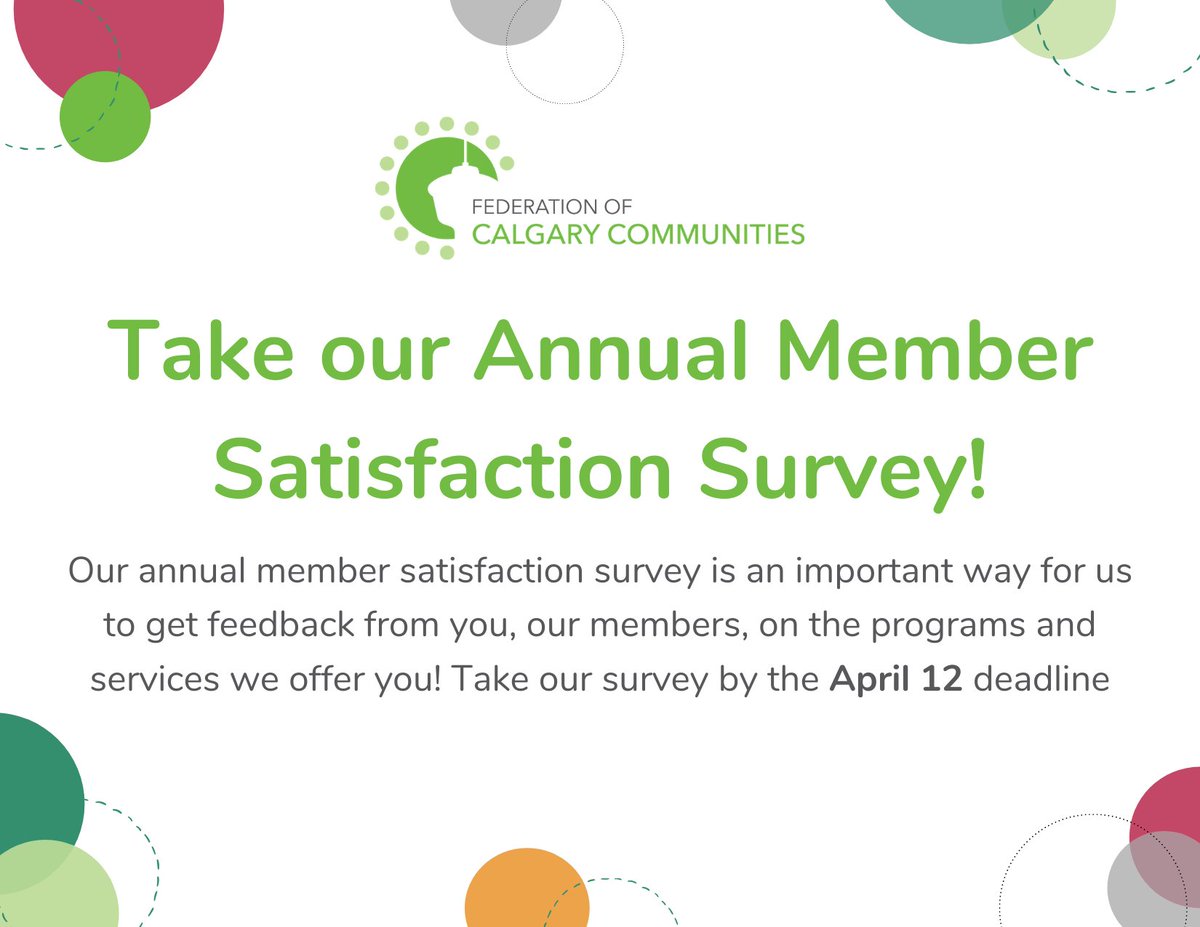BlockTalkCanada's tweet photo. #RT @fedyyc: Tomorrow is the last day to take our annual member satisfaction survey! This survey is an important way for us to get feedback from our members on the programs and services we offer! The survey takes approximately 10 min to complete … https://t.co/szVSw0zZ9D