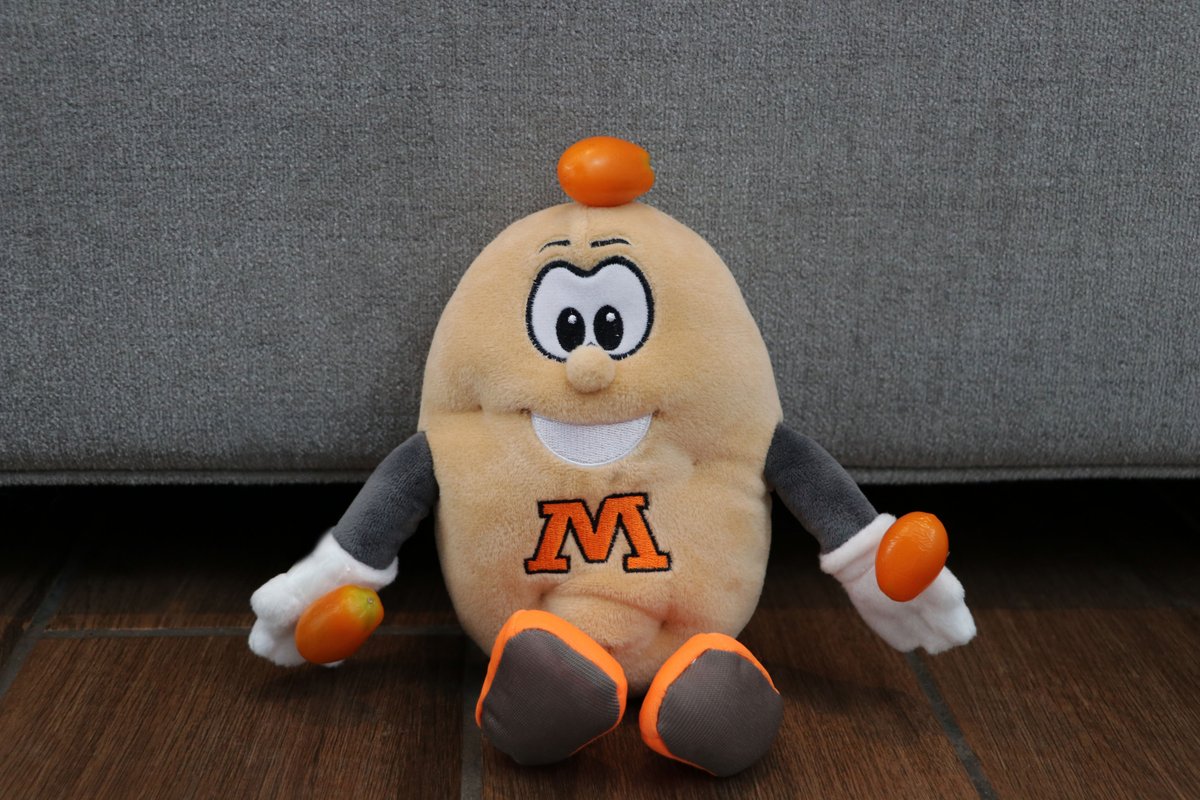 MoorheadSchools's tweet photo. Spuddy is practicing social distancing and finding activities to keep busy this weekend.😊From baking to practicing guitar, learning to juggle and writing letters to Spuddy buddies! What are you working on to stay entertained at home? #SpudPride #StayHome https://t.co/BtP9g9pRrM