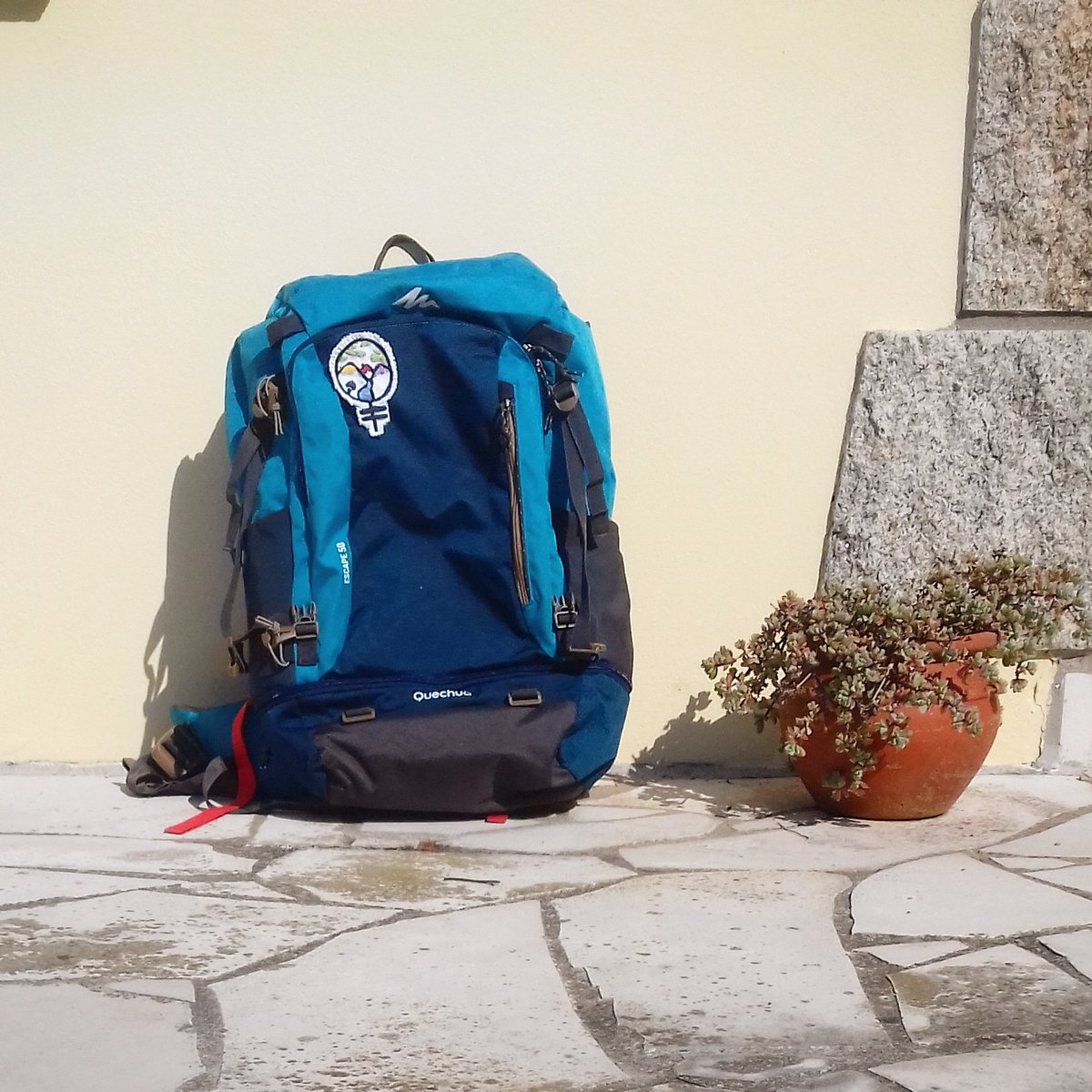 A the moment I miss taking this bag with me. We are for the most stuck at home but it's a great way to take time. It's also a moment to listen to podcasts and I hope you've listened to the last one that was published last week other wise it's this way ➡ smartlink.ausha.co/a-la-decouvert…