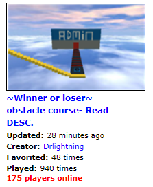 1billybob1 On Twitter The Top Game On The Games Page When I Joined Roblox June 15th 2008 Compared To The Top Game On The Games Page Today April 11th 2020 Roblox Has - obstacle course creator roblox