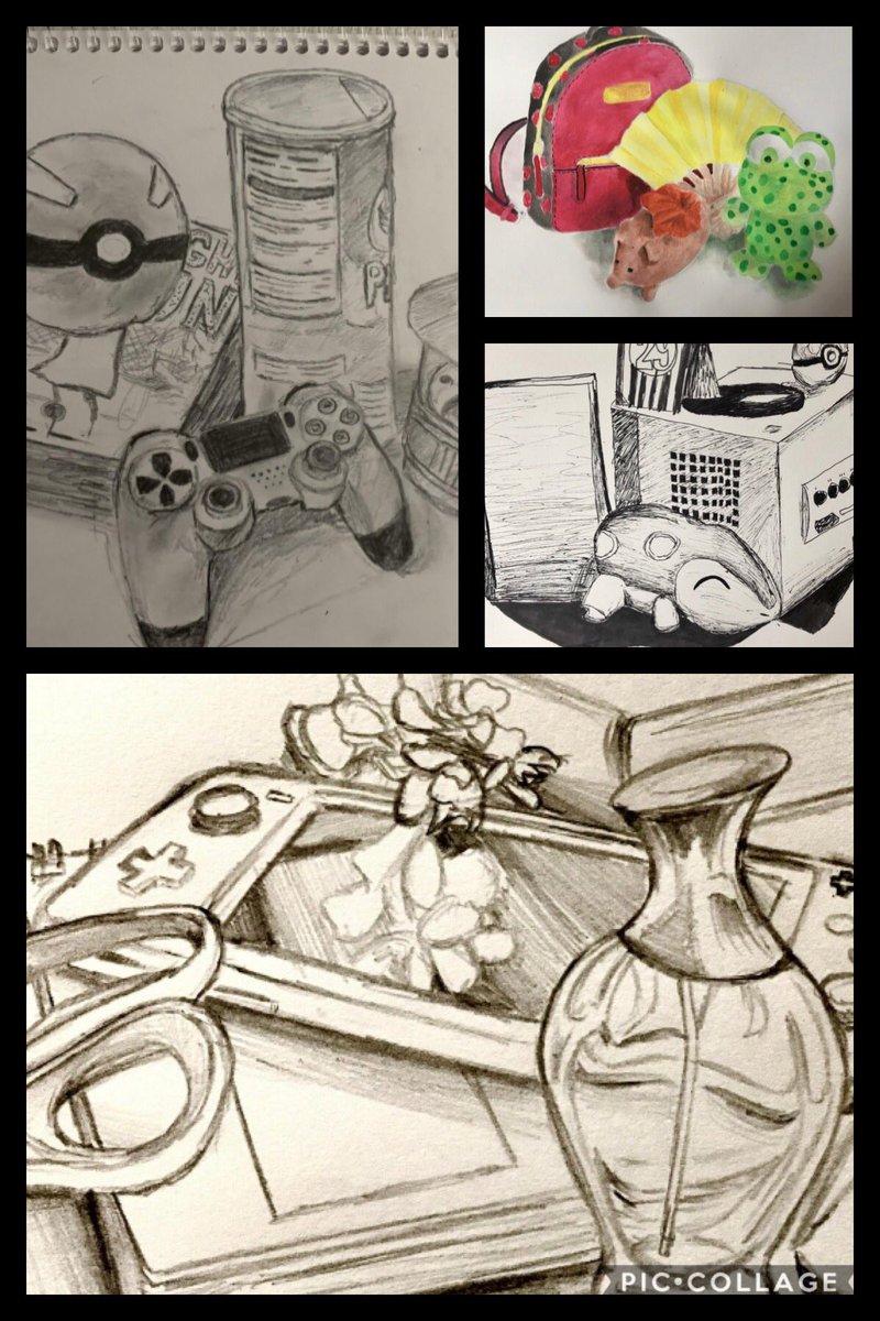 GRHSArt's tweet photo. Art 1 students showing their creativity with a found object color wheel. Upper level art students developed a still life drawing from their found object color wheel. #colorwheelchallenge #stilllife #WeAreGR #grart https://t.co/Kv8bJDO58X