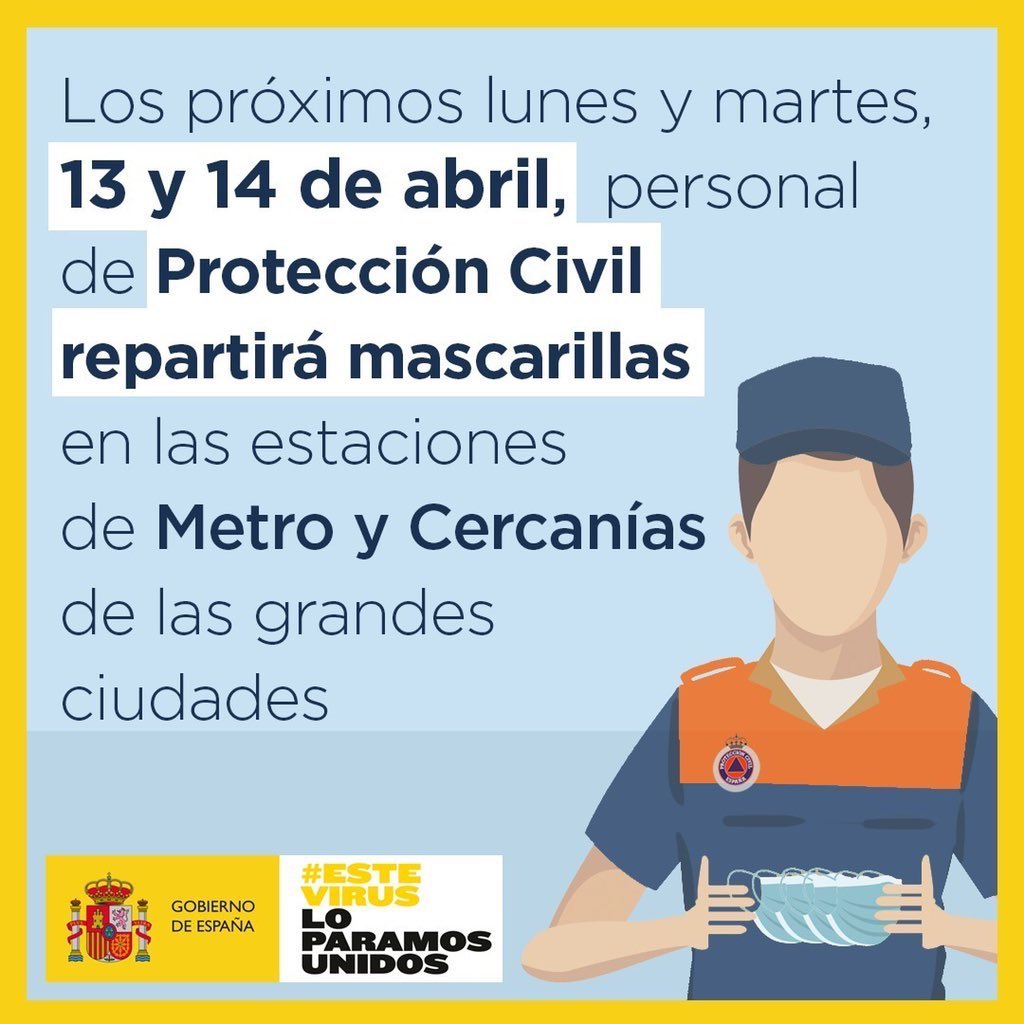 SoriaYa's tweet photo. ¿Nos puede decir @sanchezcastejon @salvadorilla @abalosmeco @DGCyL @Soria_Gob cómo podremos conseguir mascarillas en Soria?

Ni Metro ni Cercanías pero sí una de las tasas de contagio #COVIDー19 más altas de España. https://t.co/cYy4uQwJwj