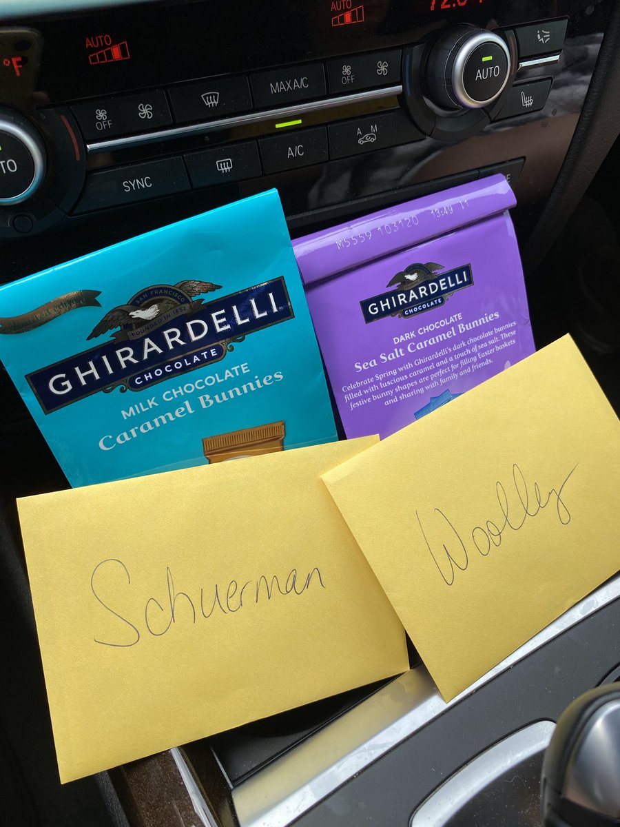 Special delivery for 2 of the Best AP’s in town. Our Dragons are lucky to have you both!! Appreciate what you do!!! #hcpsarea2
