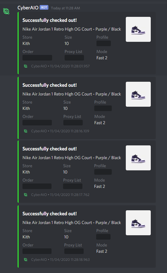 TubbySneakers's tweet photo. Cyber machine go Brrrr

Bot: @Cybersole 
Proxies: @ProxyStrike @CookieProxies @dashproxies 
CG: @SpoofXUS 
Mentor : @iFreeGuap https://t.co/2FlRuTd3Gq