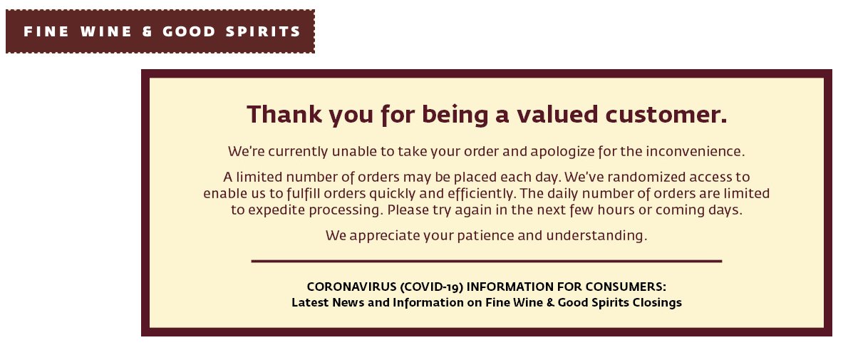 OUHritz06's tweet image. I got through! JK!  Privatize now, end Prohibition 2020 #freethebooze #PLCB