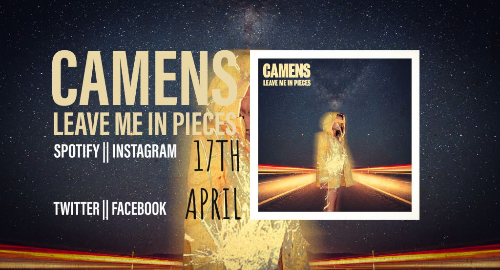 graywolfmp's tweet image. CAMENS; NEW SINGLE ‘Leave Me In Pieces’, Pre-Save link included graywolfrecords.wordpress.com/2020/04/11/cam…