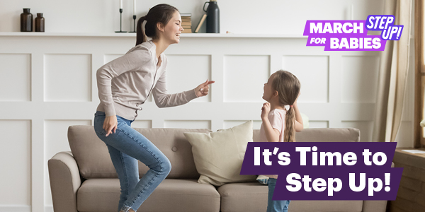 MarchofDimesCO's tweet photo. Mom's can't wait! Babies can't wait! Join us to kick off #MFBStepUp! Sign up for the #MarchForBabies Step Up! challenge to fight for healthy moms and babies everywhere. https://t.co/Vxcp3LDyOi