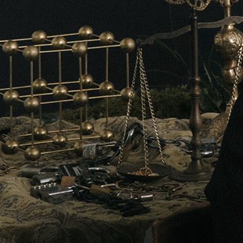 The scale on the table beside youngjae symbolizes justice but also the star sign Libra. Libra is described as someone where partnership for them is really important. They’re ready to do nearly anything to avoid conflict, love often creates problem for them. this is Romeo&Juliet?