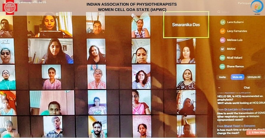 Smaranika_22's tweet photo. From #IAPWomenCellGoa, we would like to thank all participants of Webinar - ‘Guidelines for Healthcare Professionals for fighting COVID_19', &amp; thank Dr  #AnilMehndiratta for sparing time to conduct the Live Interaction.

We will share the Q&amp;A and Other Study Material.
#COVID__19 https://t.co/WHtoyqCyxG