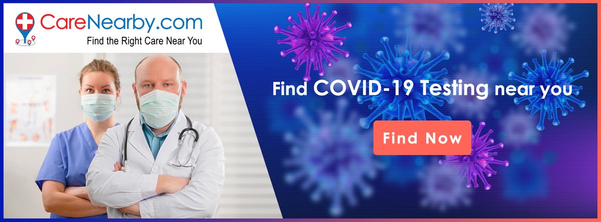 carenearby's tweet photo. Locate COVID-19 Testing Center Near You: https://t.co/14kFyg64KW #covid19 #coronavirus #pressrelease #covidtestingcenter https://t.co/DAoey7DIDg