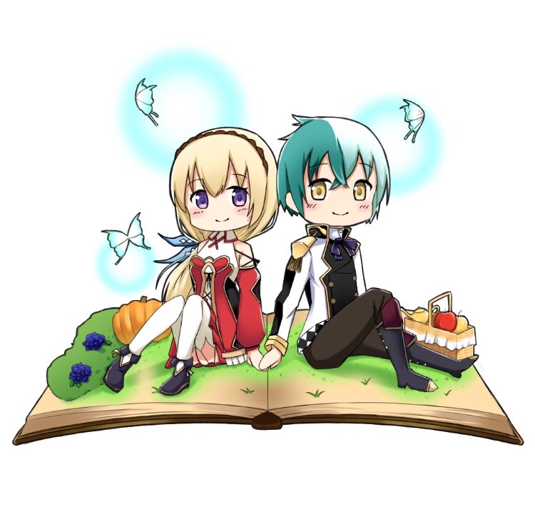 グリムノーツ エクス レイナ 周りの小物にも注目だよ٩ W و ミキ 2日目南ぽ 30bのイラスト