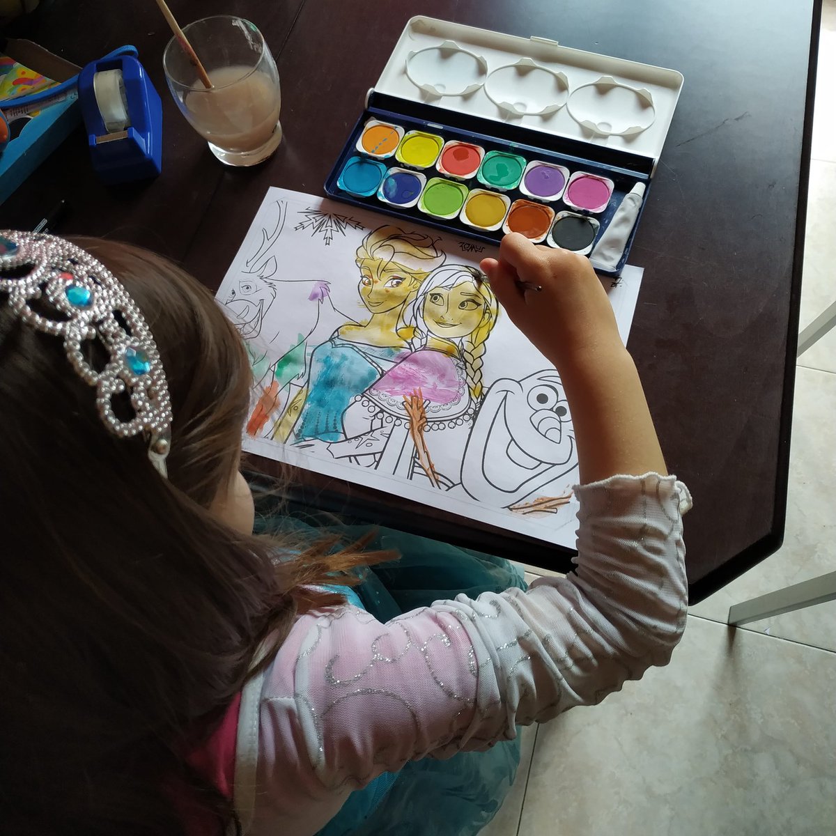 joansilva80's tweet photo. I ara toca aquarel·les!! 🎨🖌️ @EASantJulia https://t.co/K4LPMaLu4x