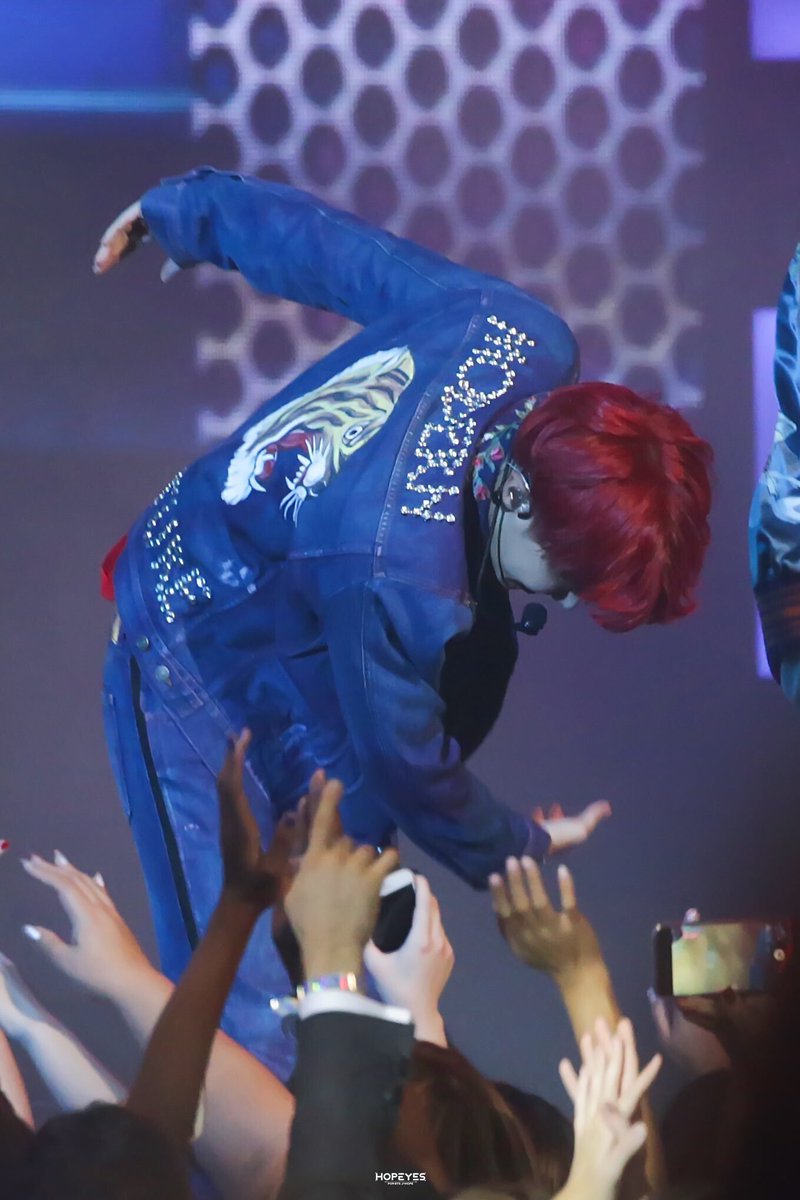 bonus: red hair hoseok