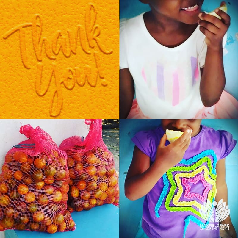 Our kids started the morning off with a dose of Vitamin C thanks to the generous donation of 75lbs of oranges from <a href="/RealTruJuice/">Tru-Juice</a> 🍊🧡🍊🧡 THANK YOU! 🥰

#everychildismychild 
#eachonereachone 
#Maxfield