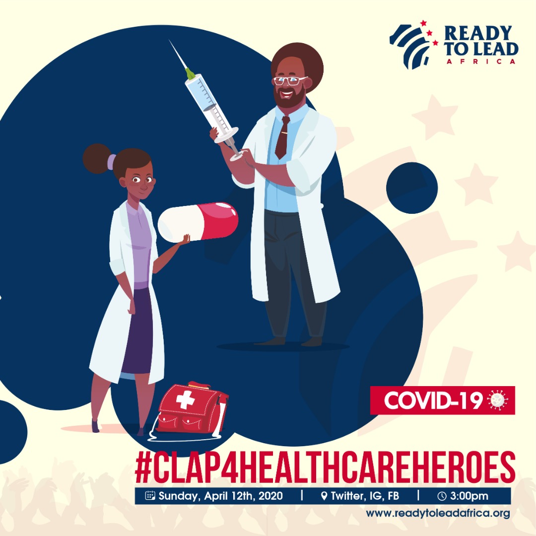 Care to make a difference? Join us tomorrow 12th April for our Global campaign  #Clap4HealthCareHeroes we will be globally claalpping for our health care worker who are serving us in this difficult times.See guideline below 