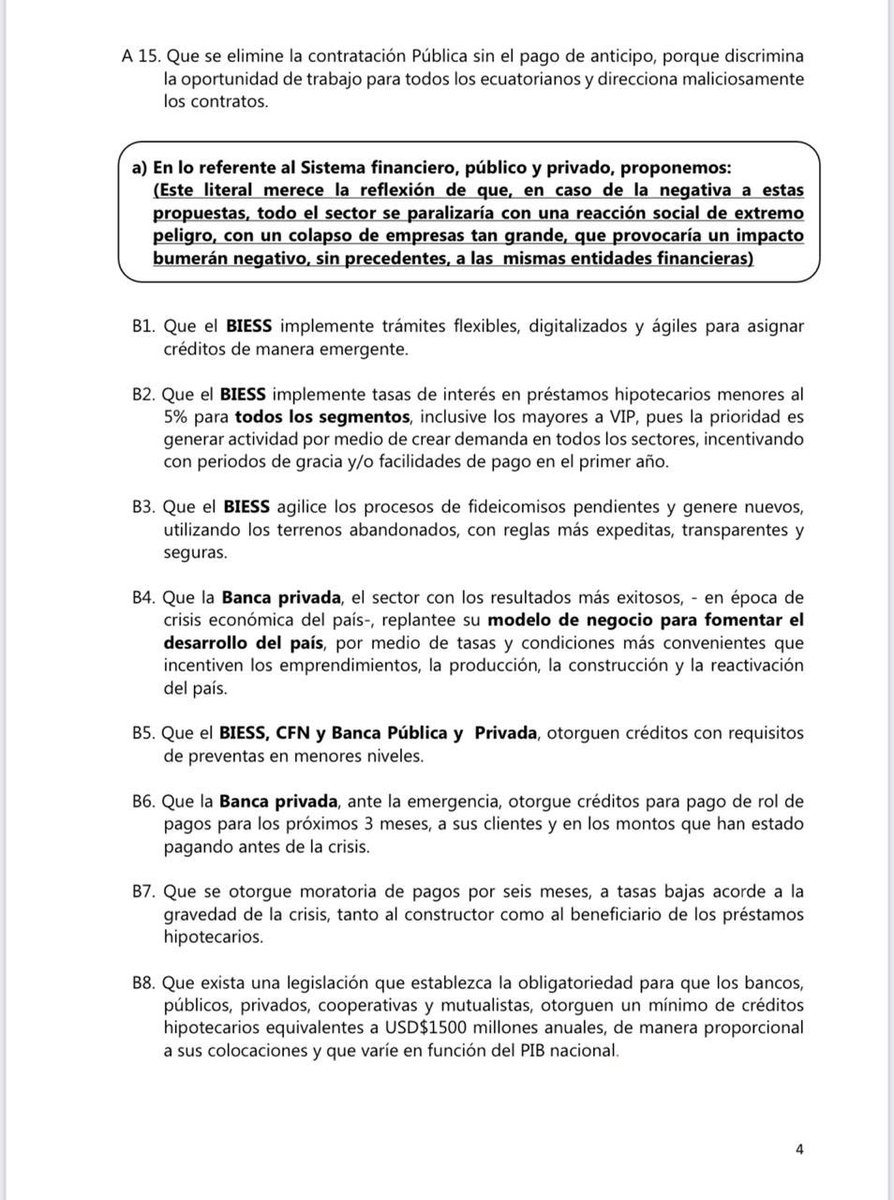 El sector de la construcción hace su propuesta al país en este momento de crisis, queremos seguir invirtiendo y generando empleo <a href="/Lenin/">Lenín Moreno</a> <a href="/RichardM_A/">Richard Martínez</a> <a href="/mariapaularomo/">María Paula Romo</a> <a href="/juanseroldan/">Juan Sebastián Roldán</a>