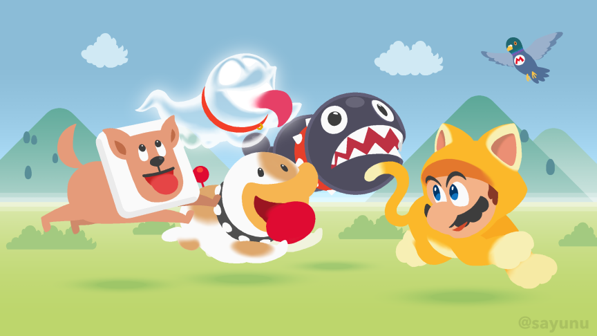 さゆぬ Auf Twitter マリオの変な犬を描き直しました 左からアンドゥ犬 オバ犬 ポチ キャンキャン ネコマリオ ヤマムラ 絵 さゆぬ Auf Twitter マリオの変な犬を描き直しました 左からアンドゥ犬 オバ犬 ポチ キャンキャン ネコマリオ ヤマムラ 絵