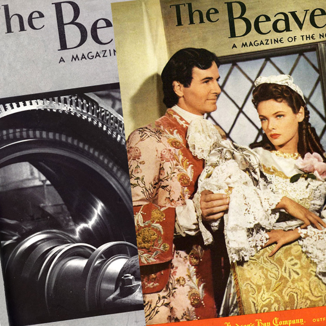 CanadasHistory's tweet photo. It's Week 2 of our Cover Vote Countdown! Twelve more covers for you to vote for - click to vote: https://t.co/YDYmeC1Hql #Beaver100 #TheBeaver This week's vote ends April 16. https://t.co/NNU0YDYJFr