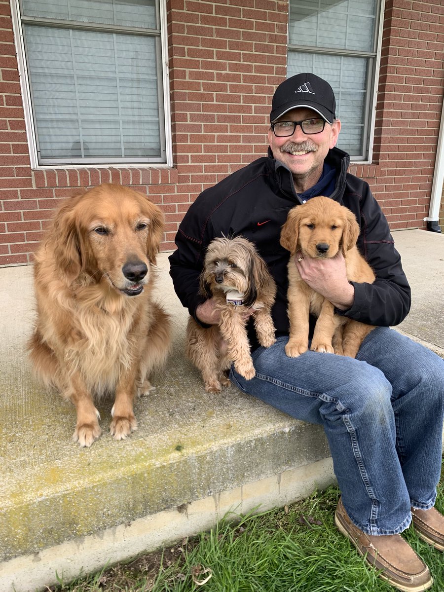 grgingerich's tweet photo. In Honor of National Pet Day!  The puppy is about the cutest ever! Post Pets here or email to Mr. G!
@NevinCoppock https://t.co/x6LLITpNX9