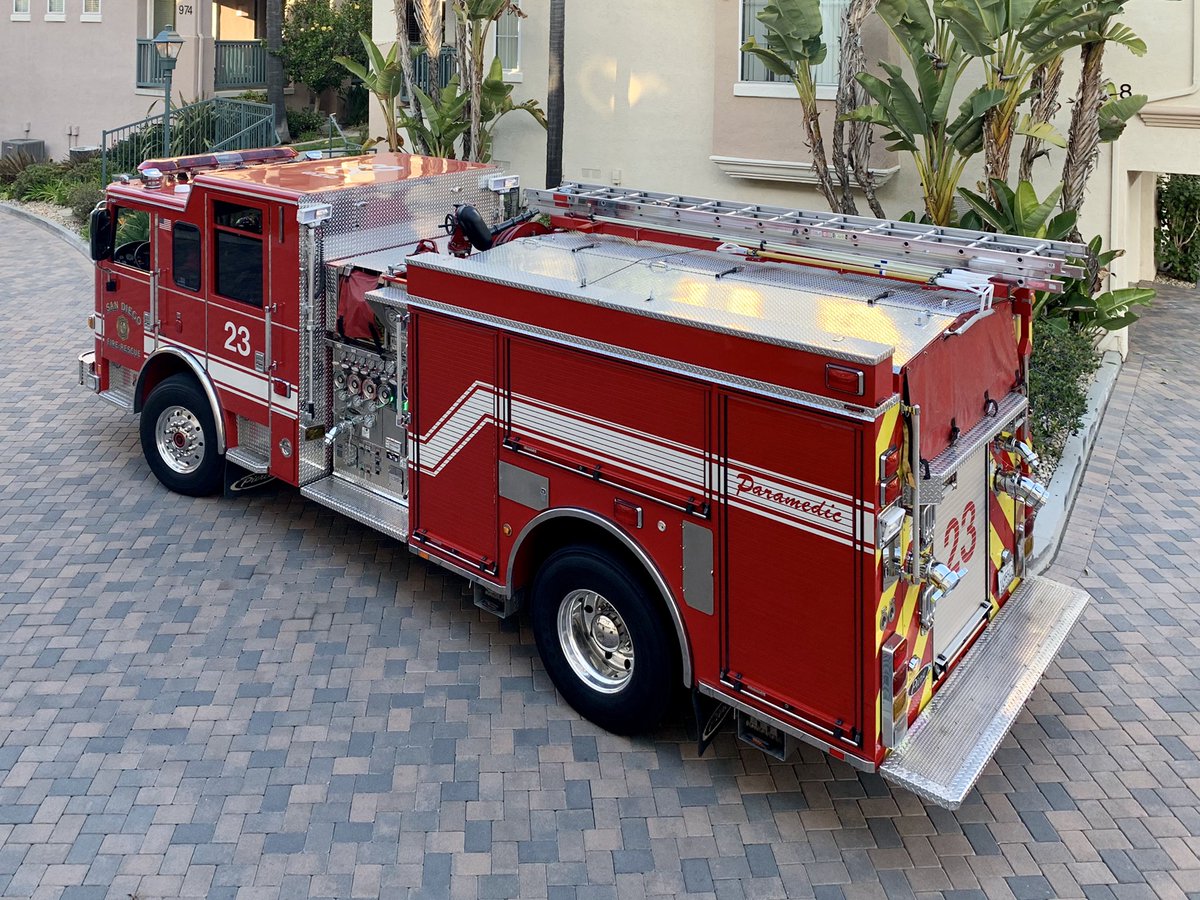  San Diego Fire-Rescue Department.  @SDFD  #SDFD  #FireApparatusPhotos