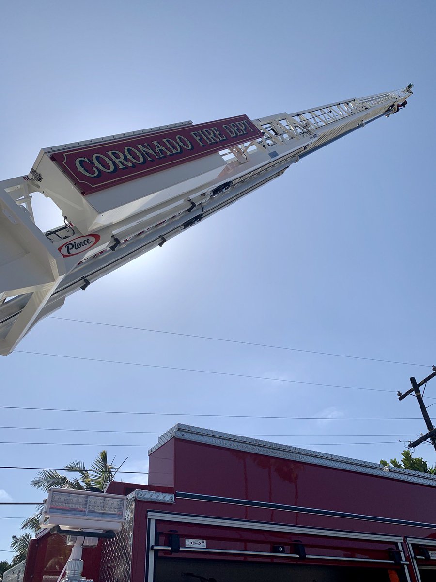  Coronado Fire Department.  @CoronadoFire  #CFD  #FireApparatusPhotos