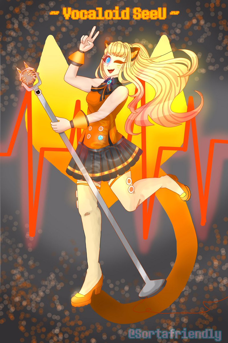 SortaFriendly's tweet photo. Imagine staying up til 5am to finish this— #seeu #vocaloid #vocaloidfanart #sortafriendlyart
I am exhausted and am going back to bed.. but first gotta post it on Instagram. https://t.co/iHC5eZrsc0