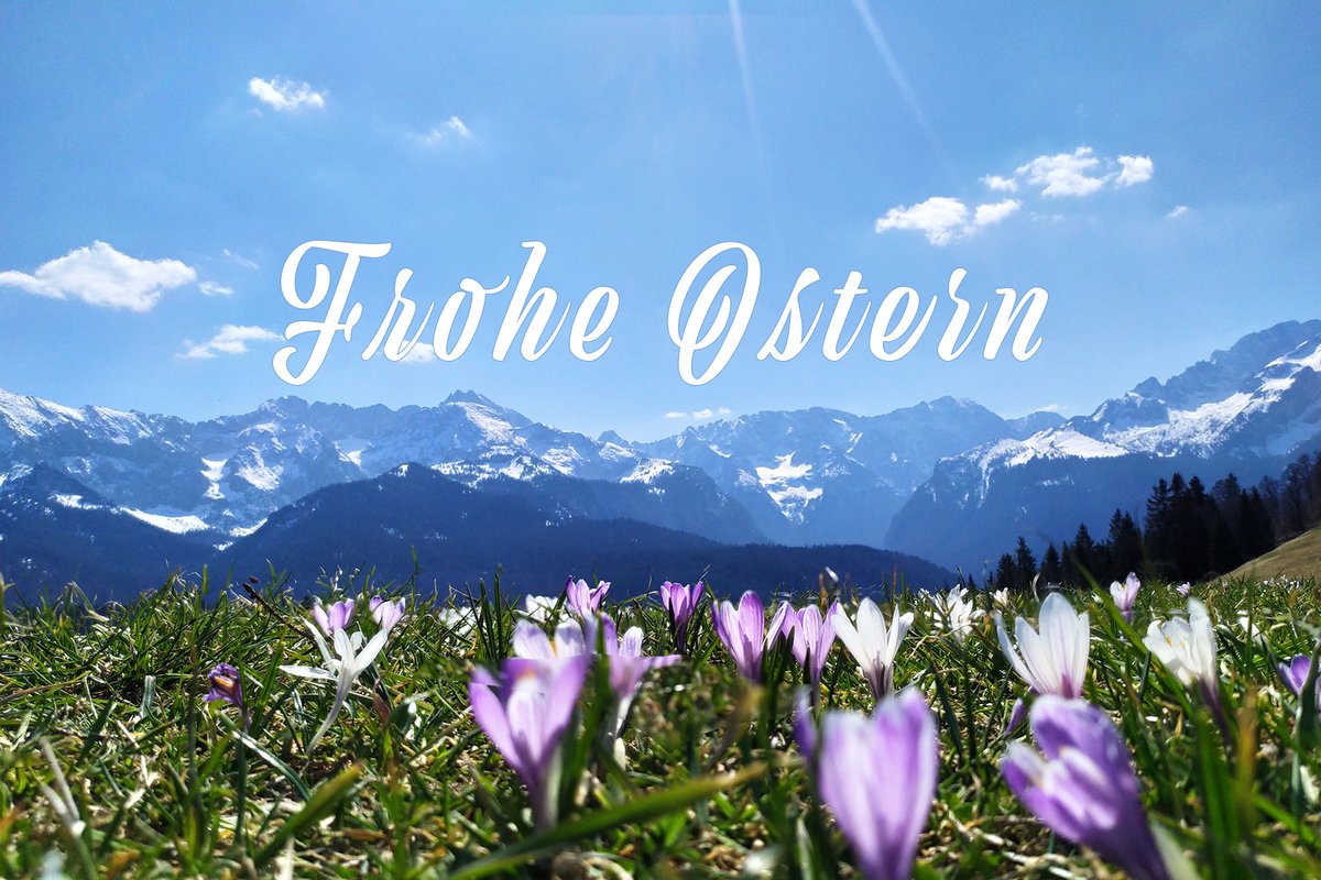 Frohe Ostern
und gsund bleiben!