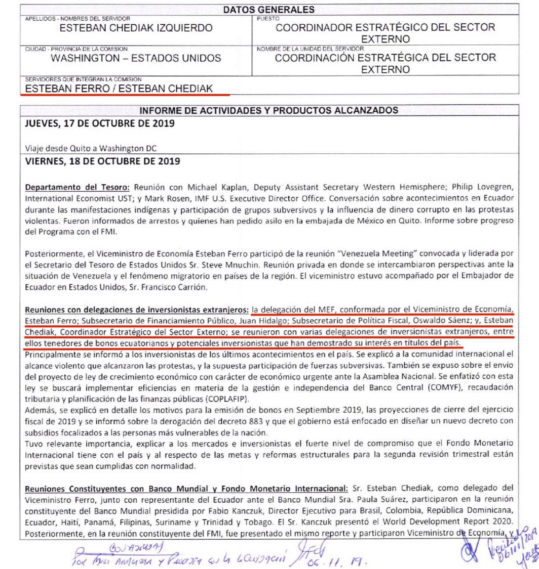 VillaFernando_'s tweet photo. URGENTE: ¿Quiénes negociaron los bonos, quiénes cenaron con los tenedores (buitres)? Aquí están algunos nombres, es más, esos buitres y con esa deuda inmoral van a invertir, llámese privatizar los bienes estratégicos. Espero que @DianaSalazarM2 investigue el pago de los 20/20. https://t.co/9MqkzRoSBB