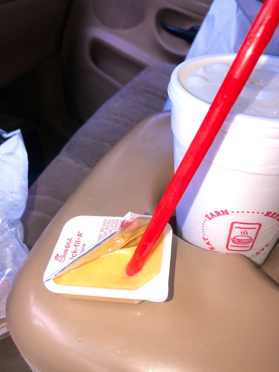 O_C_62's tweet image. “Why do you get so many Chick fil A sauces?”

Me: