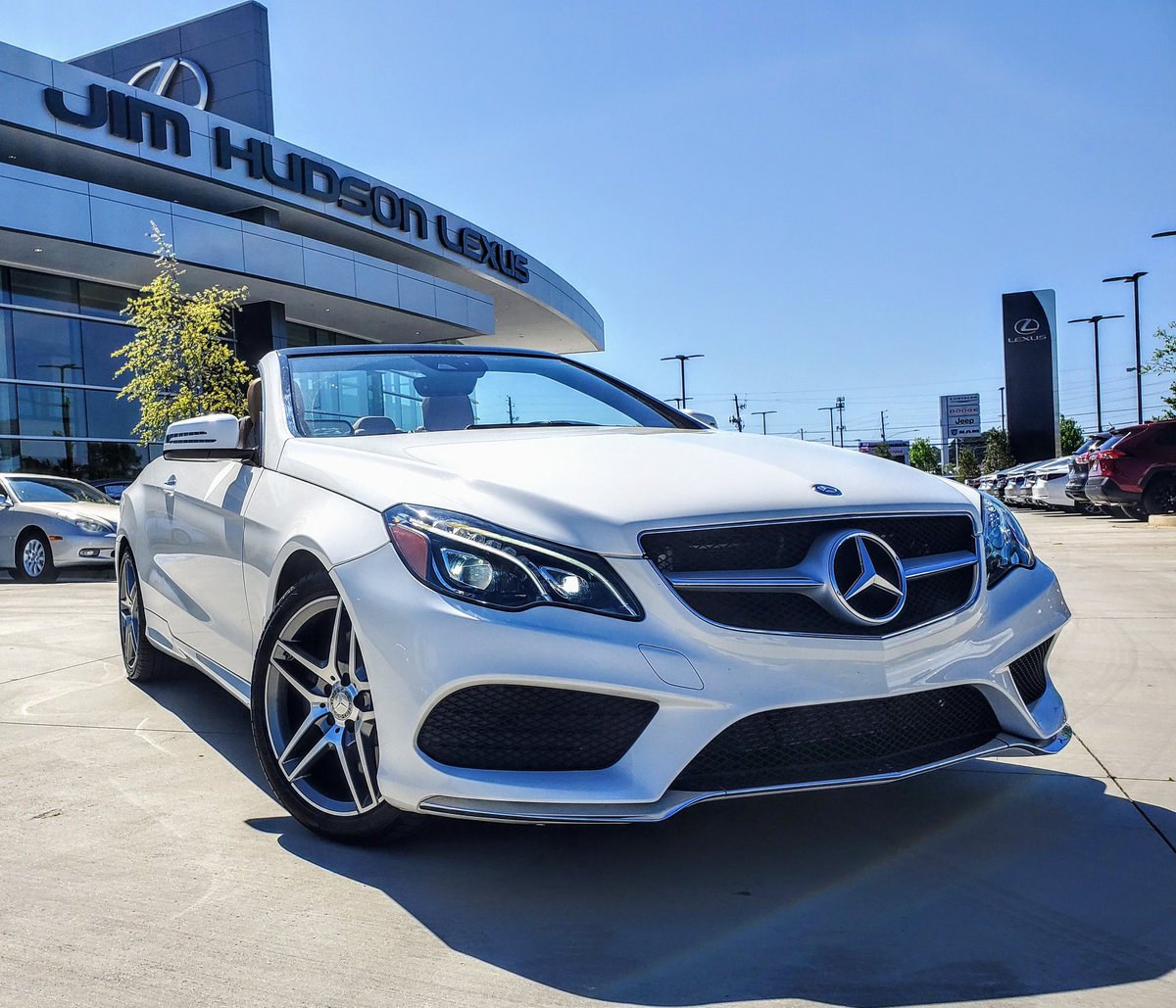 deweylexus's tweet image. Happy Saturday!
Hang in there boys &amp;amp; girls, not much longer.  FUN RIDE: 2016 E 550 Cabriolet loaded &amp;amp; like new, only 26k mi V8 over 400hp You can outrun the 'Rona.  $39,990 call me 803.640.7952 don't wait! #LuxuryConvertible #E550Cabriolet #OutRunTheRona #JimHudsonLexusAugusta