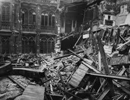 It’s worth remembering that the British Parliament continued to meet even during the Blitz (the Luftwaffe’s bombing of London.) Two days after the House of Commons was destroyed by a German bomb, it resumed meeting at Church House, across the street in Westminster.