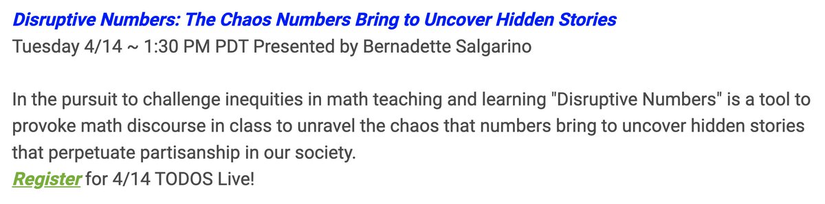 Ma Bernadette Salgarino, NBCT tweet media