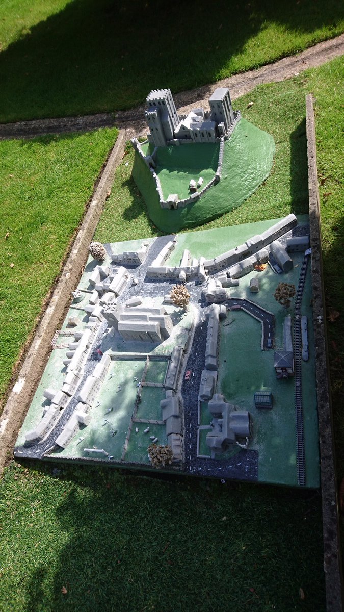 Who doesn't love a model of a castle, in a model village, in a model village in the shadow of the actual castle?(And a tiny TARDIS too!)