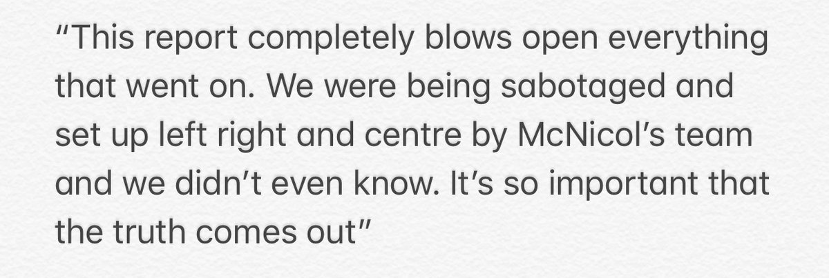 A source who worked in a senior position in Jeremy Corbyn's office told me the report indicated the leadership had been "sabotaged"