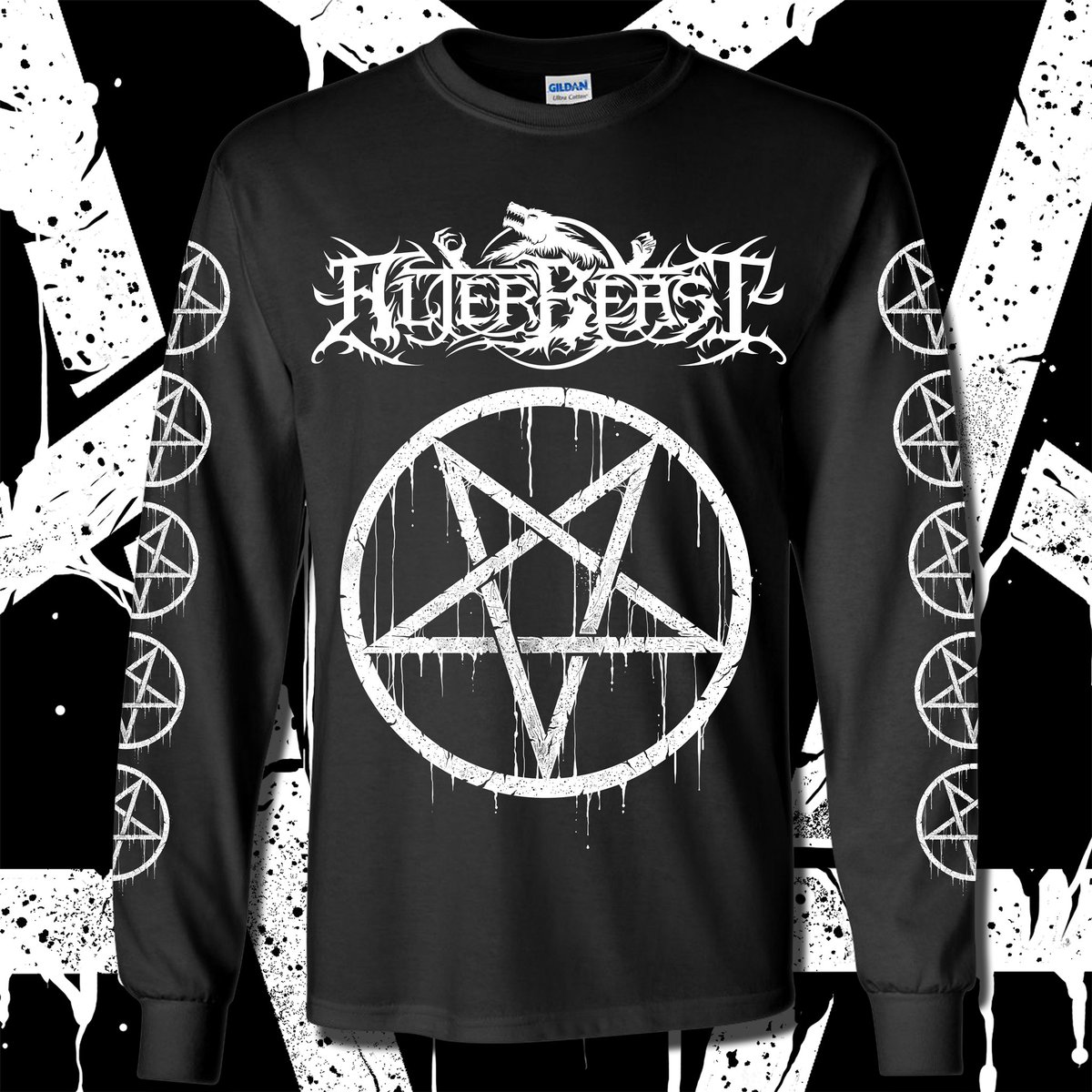 All packages have been shipped! Sale is still going! Both shirts are half off ($10) and ship world wide. And the long sleeve is $15 (ships in US only). 

alterbeastofficial.bigcartel.com