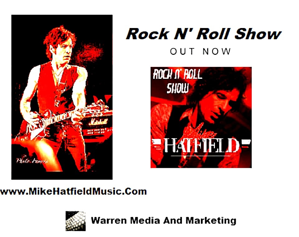Warren_Media's tweet photo. RELEASE 4-11-2020
"Mike Hatfield" Debut Music Download "Rock n Roll Show"!
"Rock n Roll Show" is available at: https://t.co/ylej3XzGpG and most Digital Outlets.
Media: Warren Media And Marketing
#MikeHatfield #PhotoFamous #BMI #MusicRelease #WarrenMediaAndMarketing #DanWarren https://t.co/r4Kewl44I7